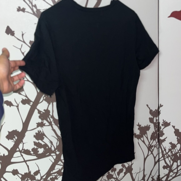 H&M Basic Fine Cotton Stretch Men’s V-Neck Black T-Shirt Size Medium NWOT $ - Picture 2 of 7